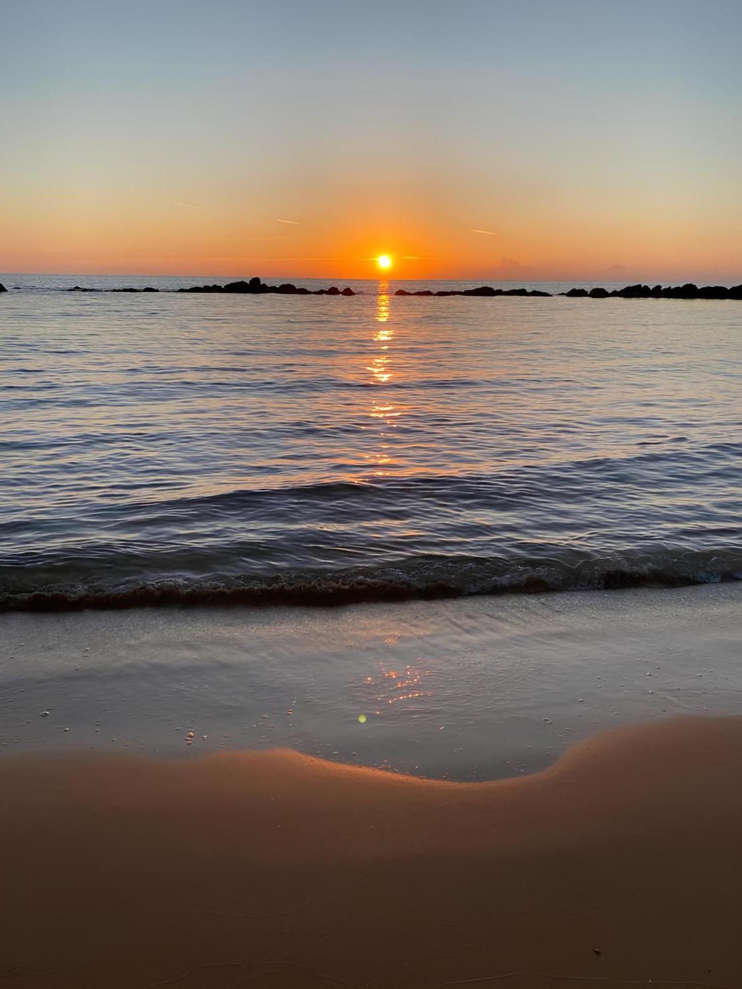 Sea Sunset Daire San Leone Dış mekan fotoğraf